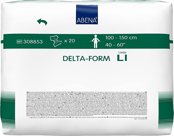 Delta Form Adult Diaper Large (L) 20 Pcs – Keeps