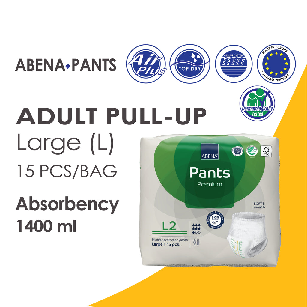 Abena Pants (Abri Flex) Adult Pull-up Large (L) 15 Pcs