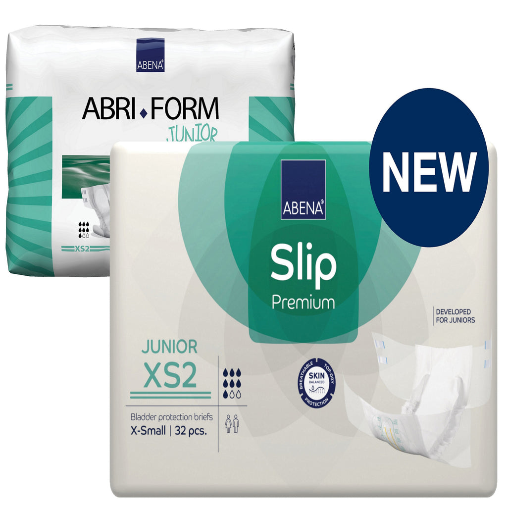 Abena Slip (Abri Form) JUNIOR Diaper Extra Small (XS) 32 Pcs.