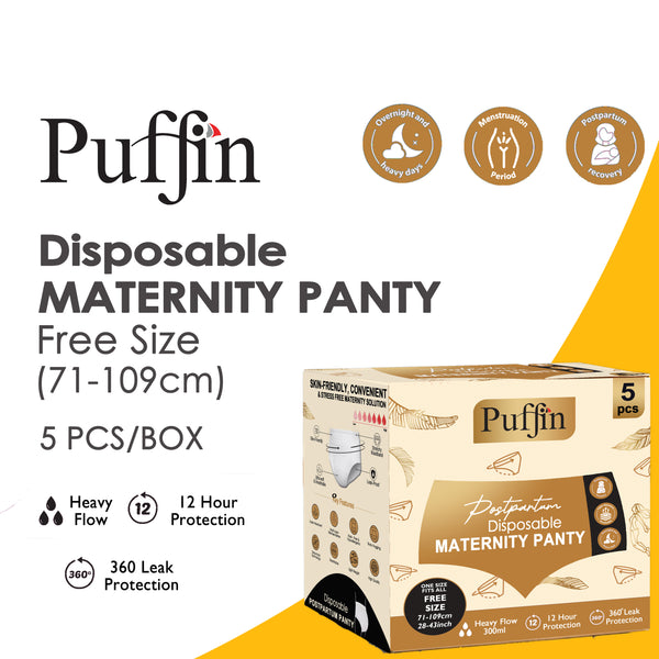 Puffin Maternity Disposable Panty