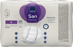 Abena San 5 UNISEX Incontinence Pads 36 Pcs