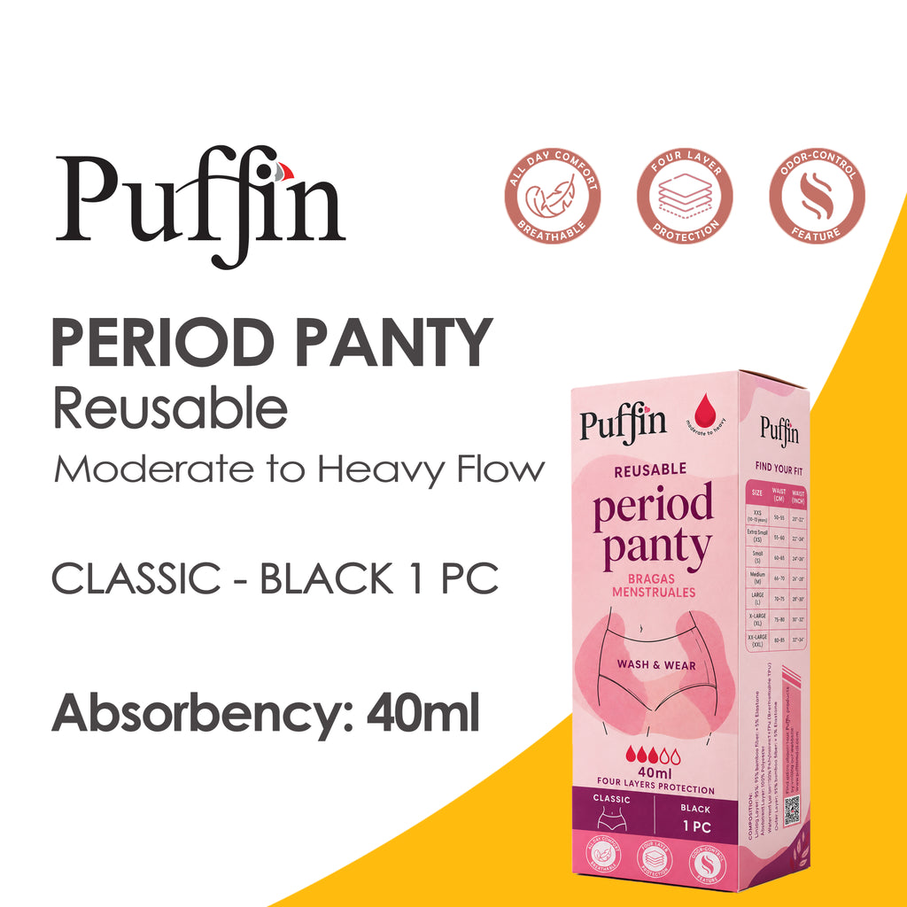 Puffin Reusable Period Panty
