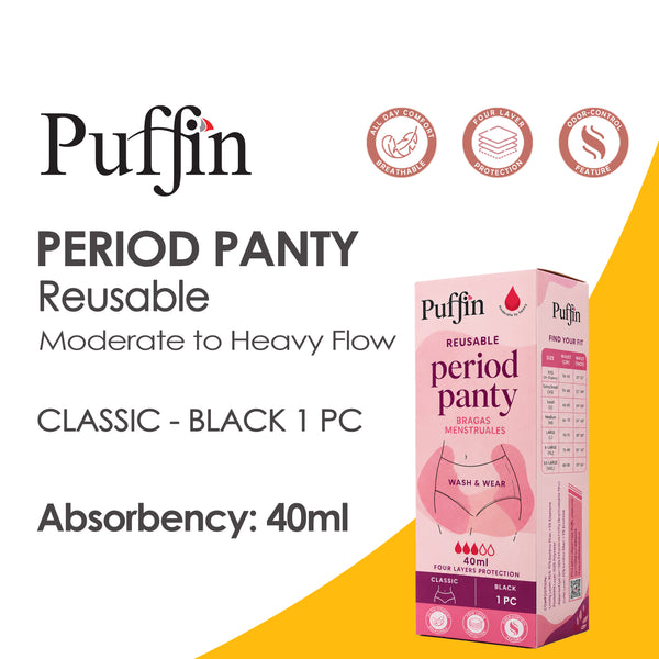 Puffin Washable Period Panty