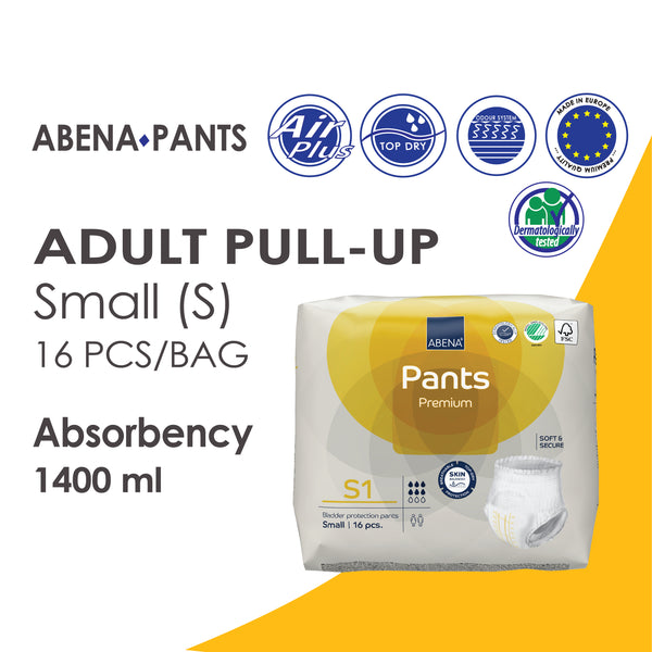 Abena Incontinence Pull Ups - Tranquility Premium Overnight Pull Ons for ultimate nighttime protection.