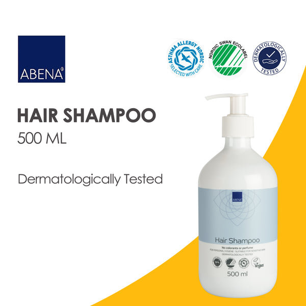 Abena Hair Shampoo 500 ml ~ For All Scalp and Skin Types | Dermatologically Tested
