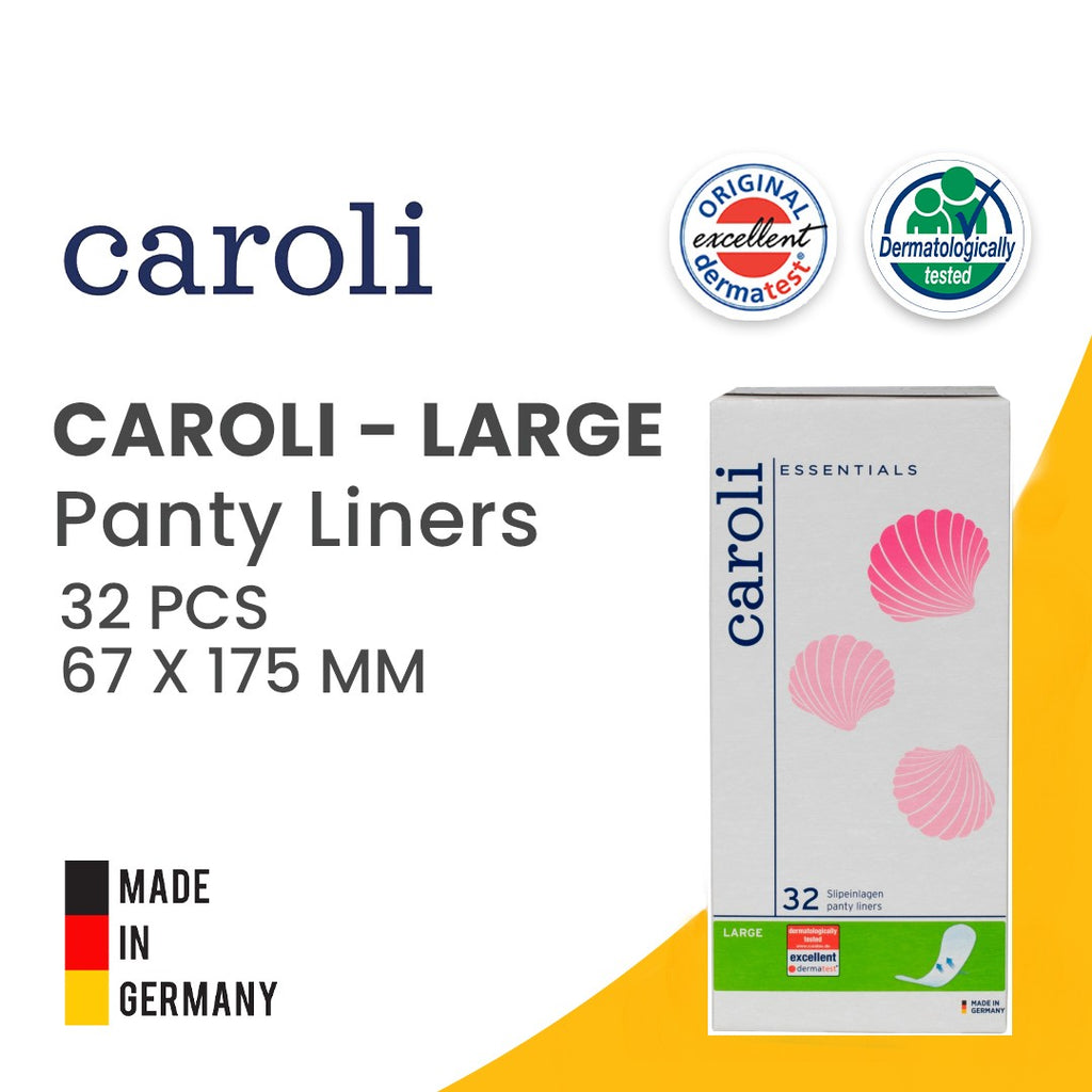 Caroli LARGE Panty Liner 32 Pcs
