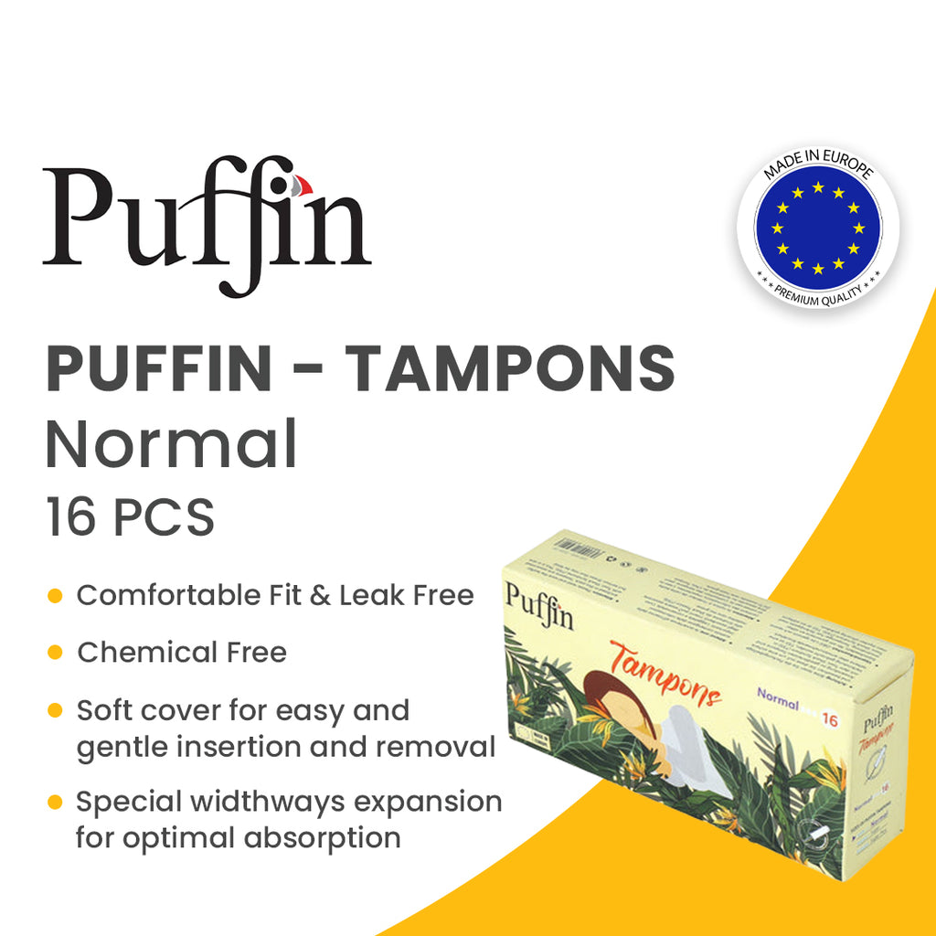 Puffin Tampons NORMAL 16 Pcs